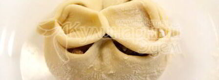 манты с тыквой. Шаг 10