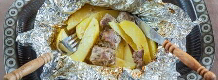 баранина с картошкой в духовке. Шаг 11