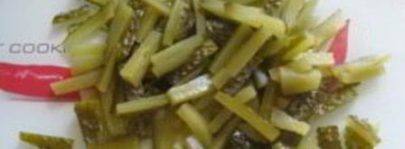 бефстроганов с огурцами. Шаг 5