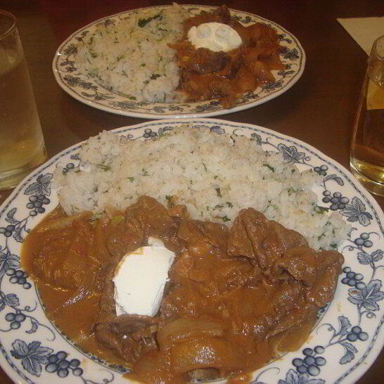 Рецепт бефстроганов