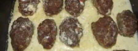 биточки из фарша в духовке. Шаг 3