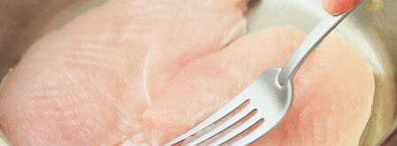 филе, обжаренное без масла. Шаг 4