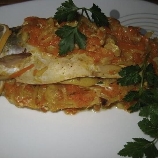 Рецепт голец в духовке