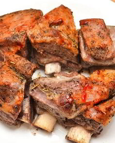 Говядина на кости