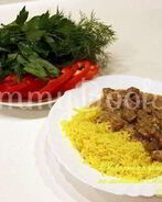 Говядина с грибной подливкой