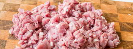 колбаски из рубленой индейки с грибами. Шаг 5