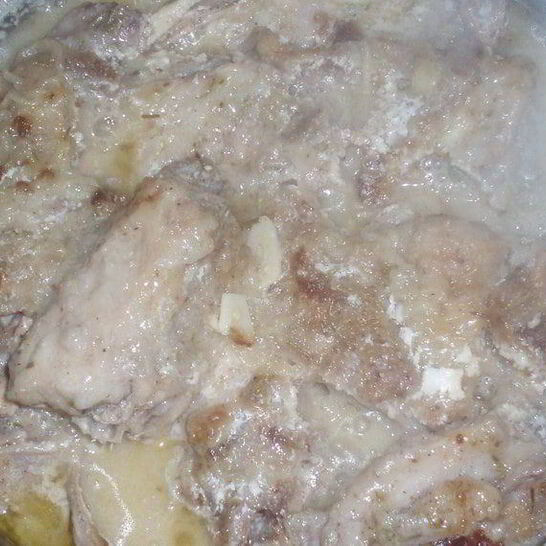 Рецепт кролик с розмарином в сметане