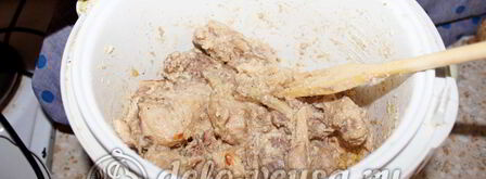 кролик тушеный в мультиварке. Шаг 6