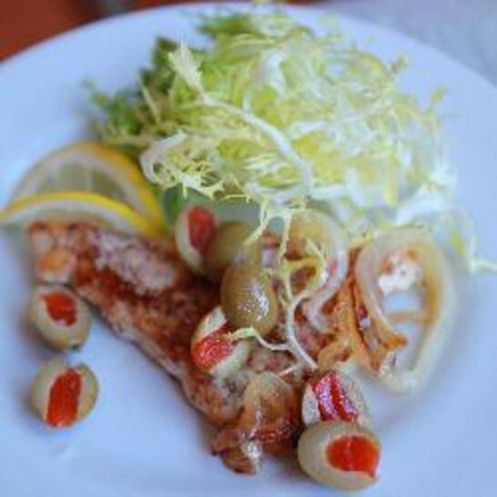 Рецепт куриная грудка с лимоном и оливками