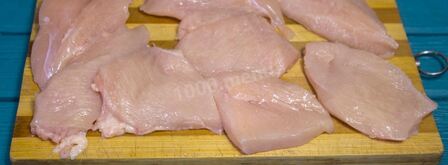 куриная грудка в кефире в духовке. Шаг 3