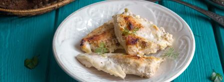 куриная грудка в кефире в духовке. Шаг 10