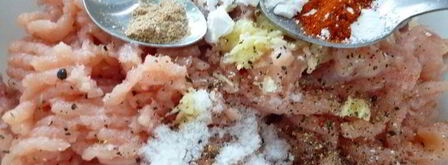 куриная вареная колбаска. Шаг 2