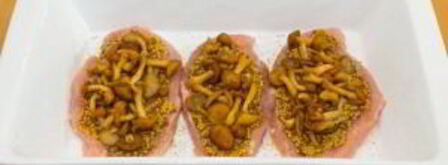 куриное филе, запеченное с опятами. Шаг 5