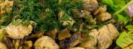 куриное филе, жаренное с грибами. Шаг 7