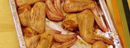 куриные крылья в соевом соусе и васаби. Шаг 27