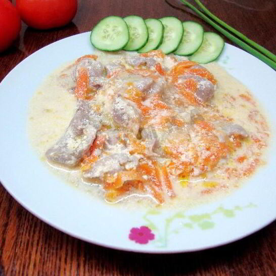 Рецепт куриные желудочки в мультиварке