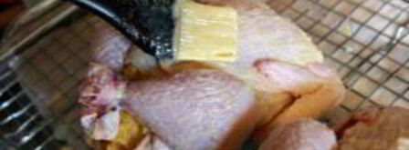 курица, фаршированная бананами. Шаг 5