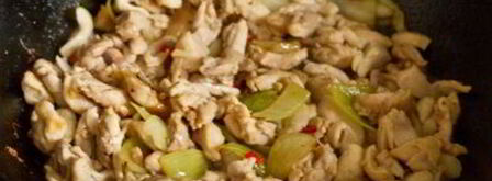 курица с кешью и устричным соусом. Шаг 10