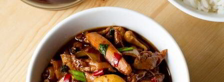 курица с кешью и устричным соусом. Шаг 13