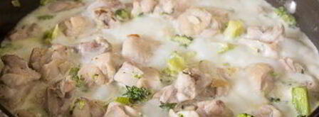 курица в сливках с брокколи. Шаг 10