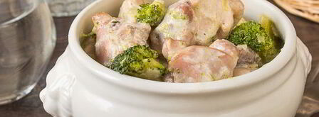 курица в сливках с брокколи. Шаг 12