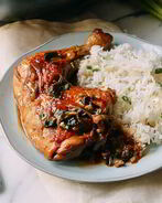 Курица в устричном соусе