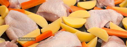 курица, запеченная с овощами. Шаг 5