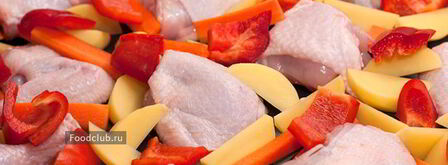 курица, запеченная с овощами. Шаг 6