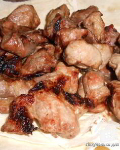 Мясо на углях
