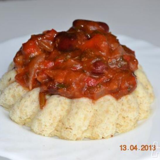 Рецепт острое мясо с красной фасолью