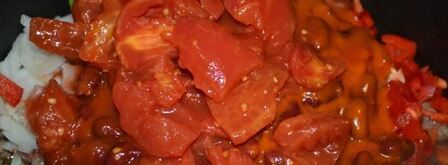 острое мясо с красной фасолью. Шаг 4