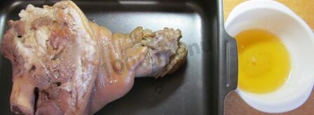 свиная рулька в пиве запеченная в духовке. Шаг 5