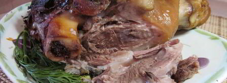 свиная рулька в пиве запеченная в духовке. Шаг 8