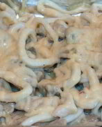 Свинина с кальмарами