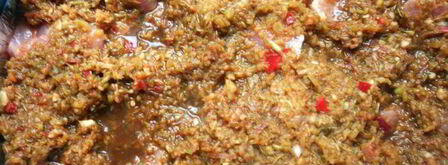 свинина в кисло-пряном соусе из ревеня. Шаг 3