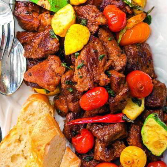 Рецепт свинина в красном вине