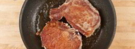 свиные отбивные с гарниром. Шаг 5