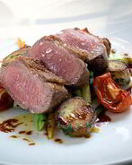 Запеченая баранина с айвой