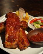 Жареные ребрышки на сковороде