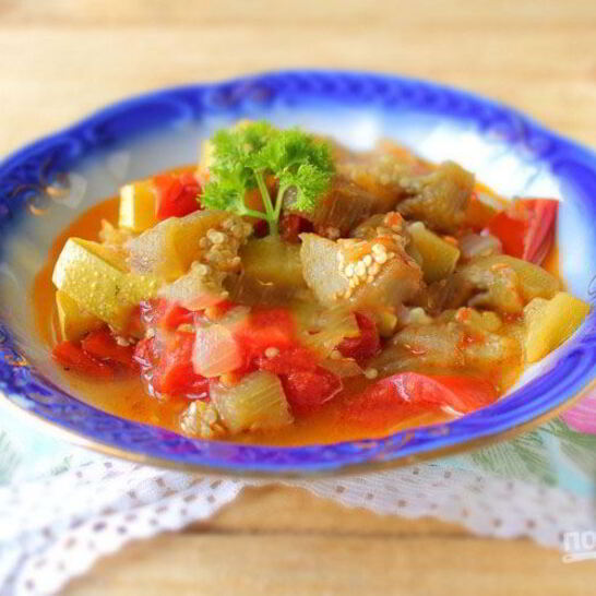 Рецепт баклажаны и кабачки в мультиварке