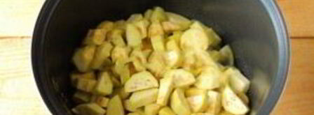 баклажаны и кабачки в мультиварке. Шаг 3