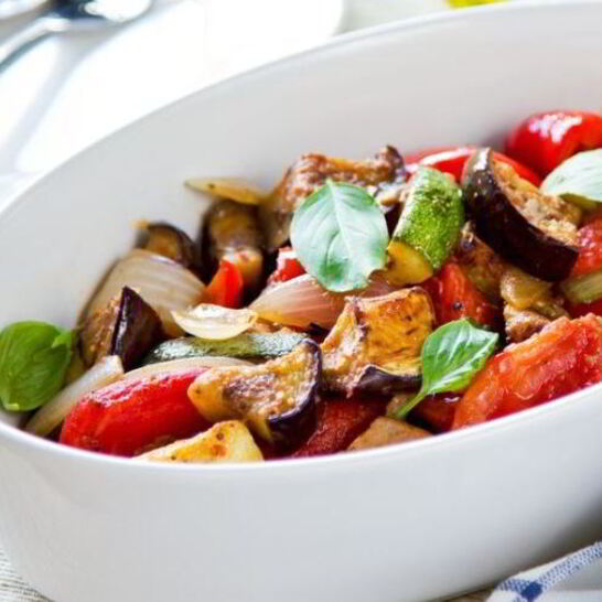 Рецепт баклажаны, тушеные на сковороде с томатами