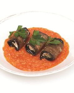 Баклажаны, жареные с орехами