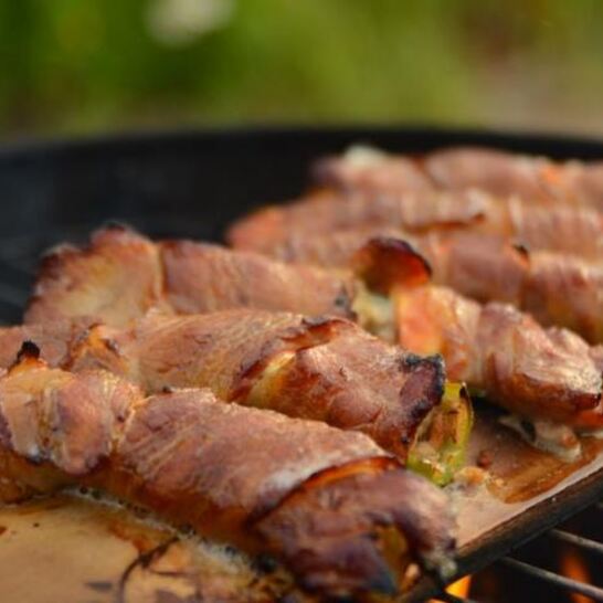 Рецепт фаршированные перцы чили, запеченные на гриле