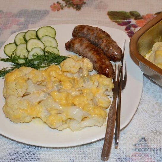 Рецепт гратен из цветной капусты