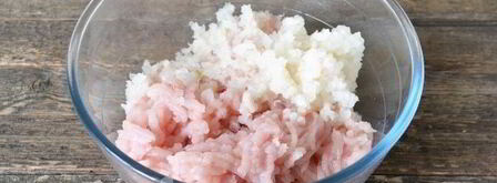 кабачки, фаршированные курицей. Шаг 5