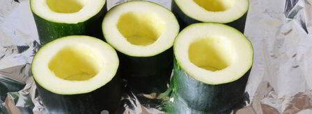 кабачки, фаршированные курицей. Шаг 9