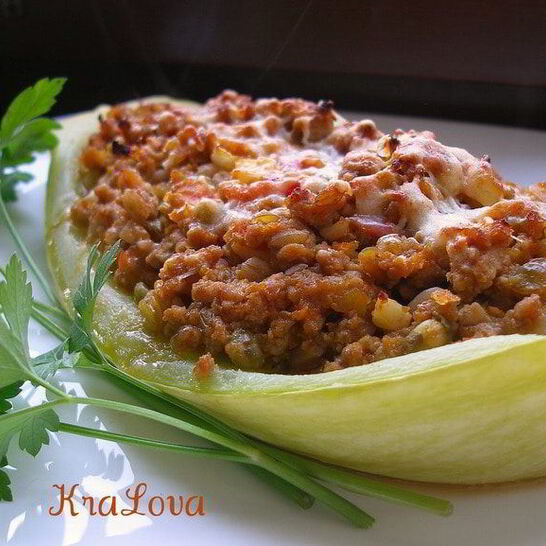 Рецепт кабачки фаршированные