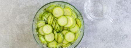 кабачки по-корейски с медом. Шаг 6