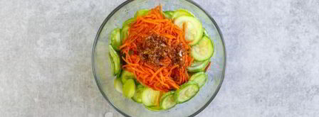 кабачки по-корейски с медом. Шаг 8